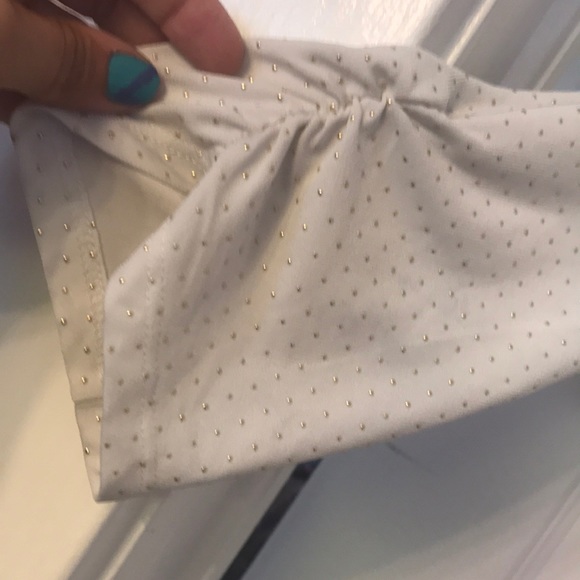 Torrid 3/4 Sleeve White off the Shoulder Blouse - Picture 4 of 6